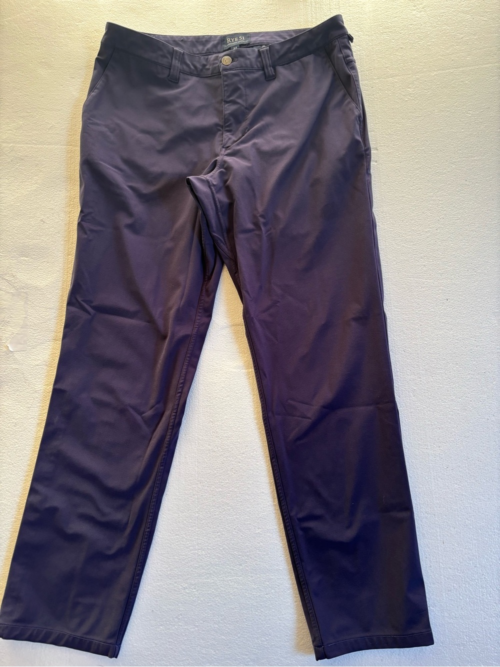 Rye 51 Men's Navy Slim Chinos